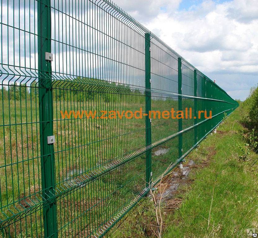 Забор из металлических секций — sdelayzabor.ru