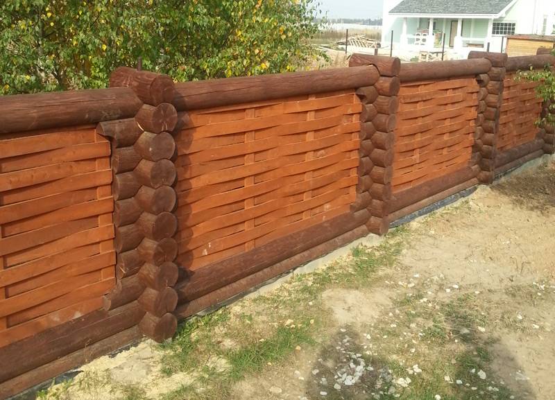 Как я построил первый деревянный забор своими руками