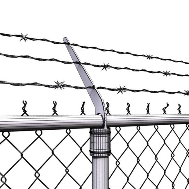 Монтаж колючей проволоки на забор: натягиваем, устанавливаем и крепим