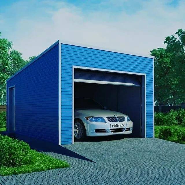 Как дешевле построить гараж самому, из чего, из какого материала проще, строительство бюджетного, недорогого и простого гаража своими руками