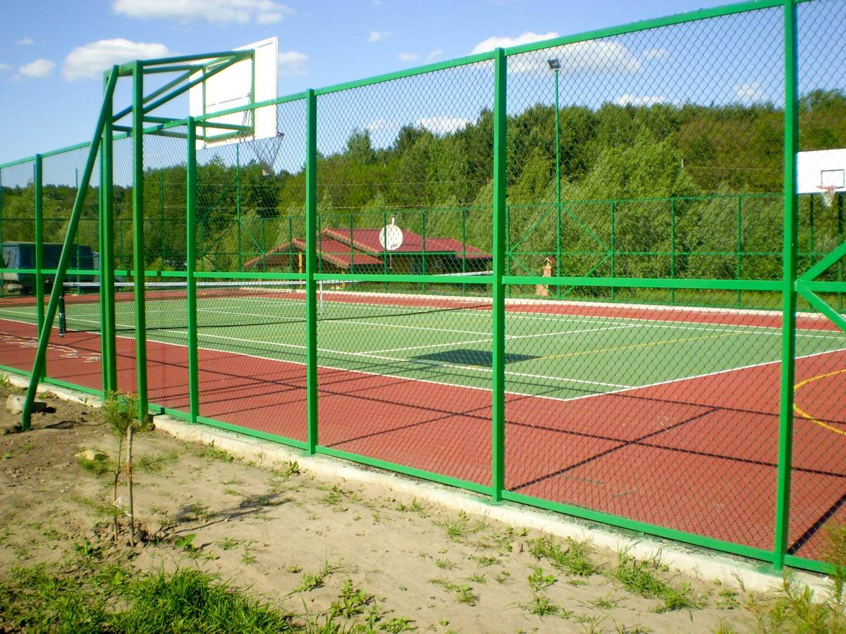 Резиновое покрытие для открытых спортивных площадок: основные виды