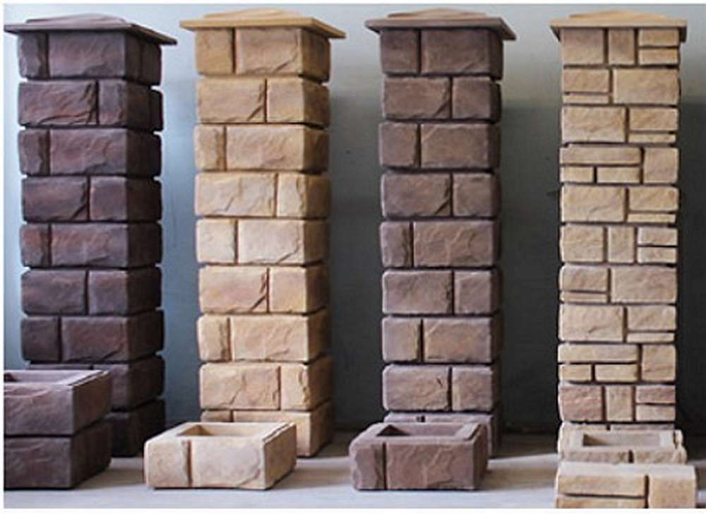 Разновидности блоков для забора и изготовление своими руками