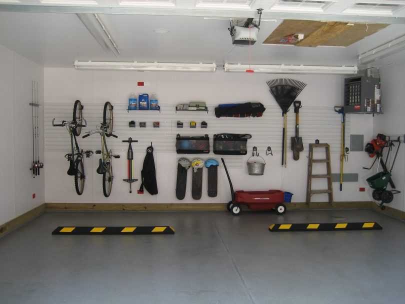 Идеи для организации пространства в гараже