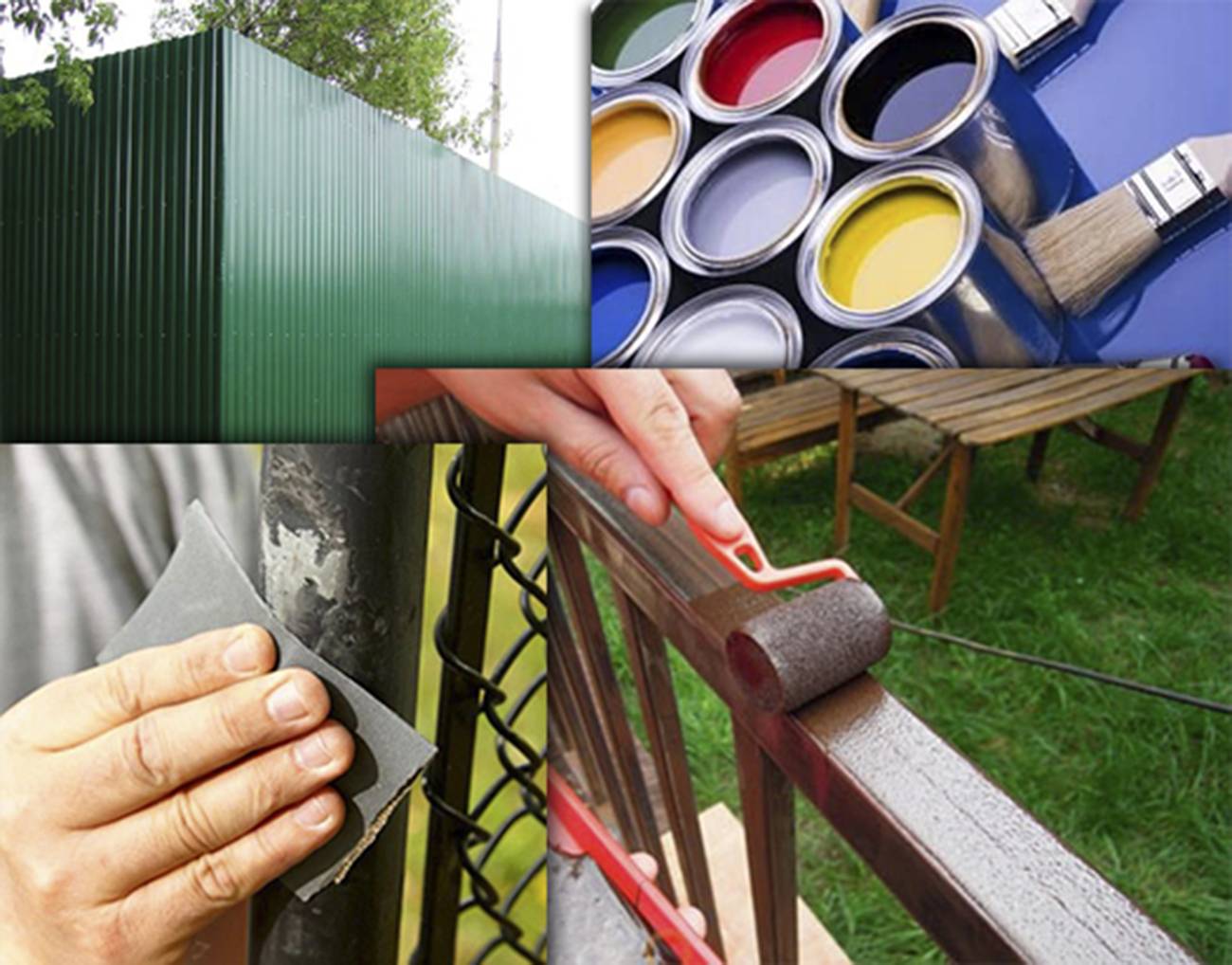 Чем покрасить металлические столбы для забора, чтобы не ржавели: выбор краски