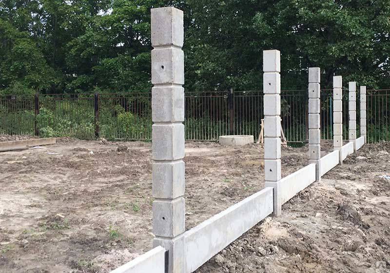 Изготовление бетонных столбов своими руками