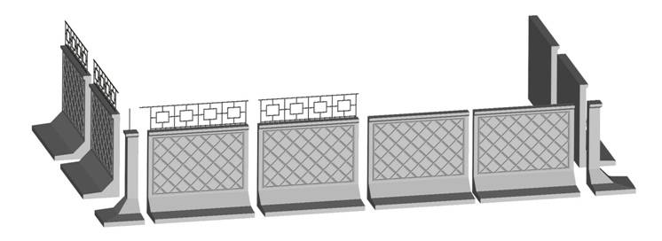 Бетонный забор - разновидности и способ монтажа