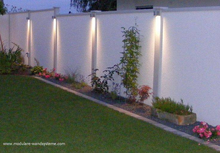 Подсветка забора загородного дома: выбор и монтаж светильников на столбы