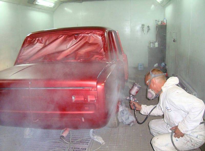 Подготовка, покраска и полировка автомобиля своими руками в гараже.