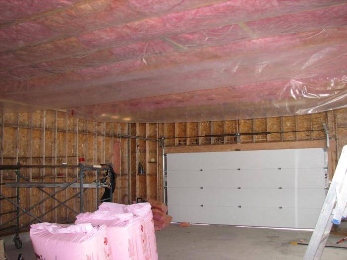 Чем утеплить потолок в гараже изнутри и снаружи?