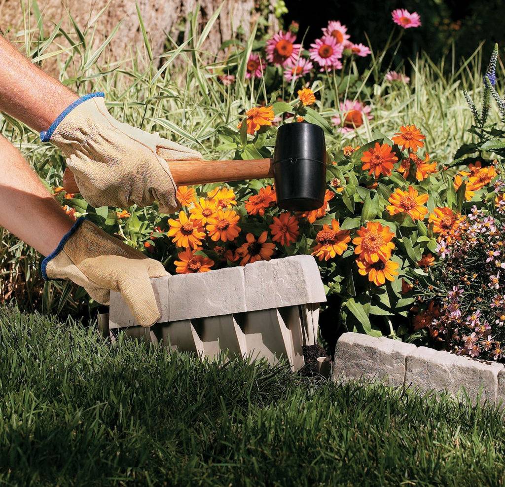 Клумба своими руками: 6 простых и красивых идей для дачи или сада, как сделать (фото)