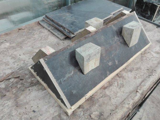 Изготовление форм для литья из бетона - всё про бетонные работы от опалубки до заливки