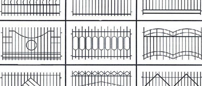Как самостоятельно сделать недорогой забор из профильной трубы: инструкция + чертежи