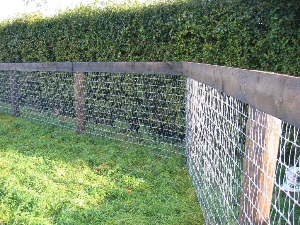 Забор из сетки рабицы – пошаговая инструкция по установке своими руками