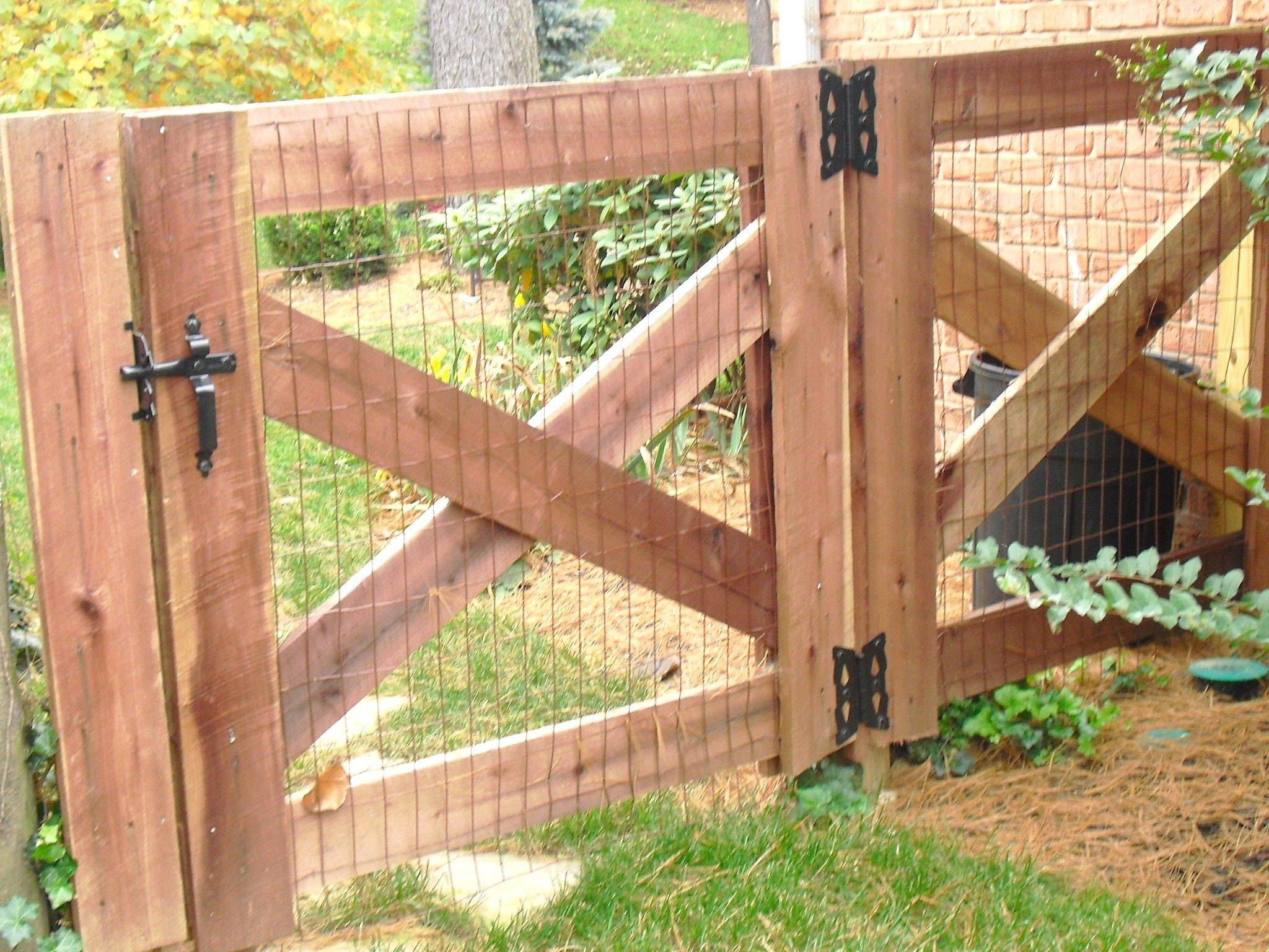 Как сделать деревянные ворота в домашних условиях?