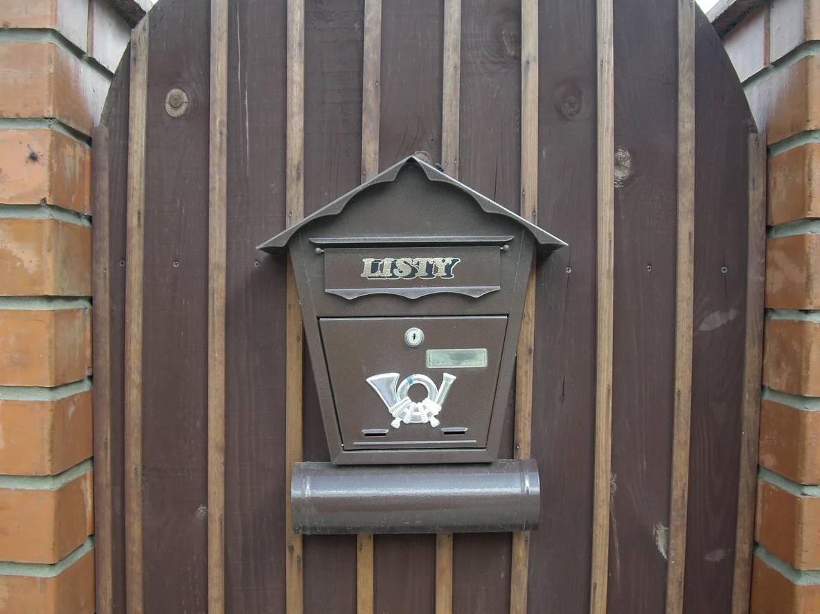 Почтовые ящики уличные для частного дома: идеи оформления | дом мечты