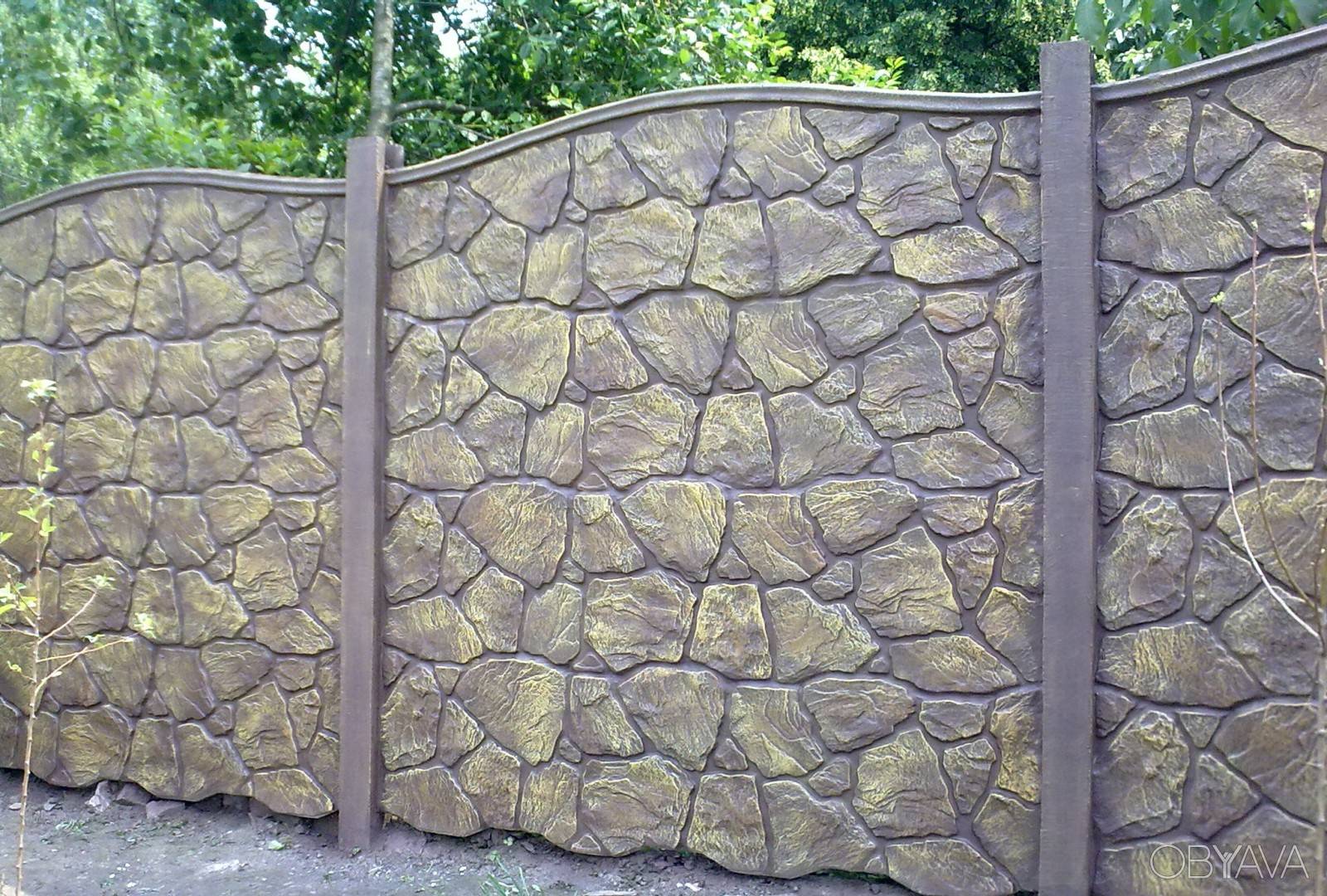 Бетонный забор: фото красивых идей и варианты установки бетонных конструкций