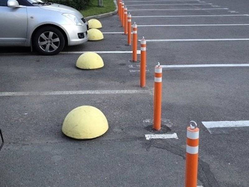 Различные парковочные ограждения