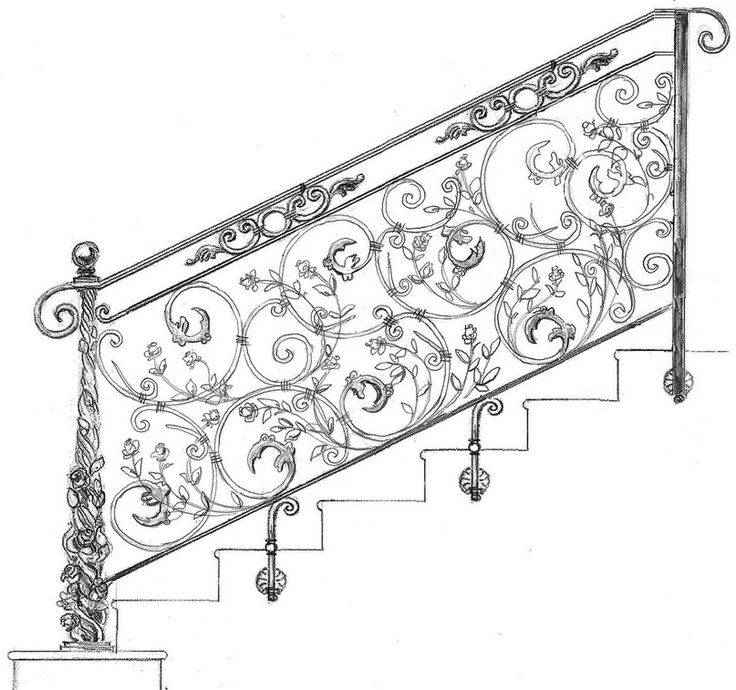 Перила для лестниц — красивые варианты в современном интерьере! (75 фото)