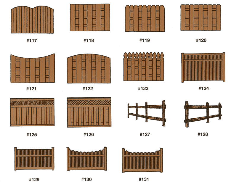 Деревянный забор: виды и преимущества. инструкция по установке