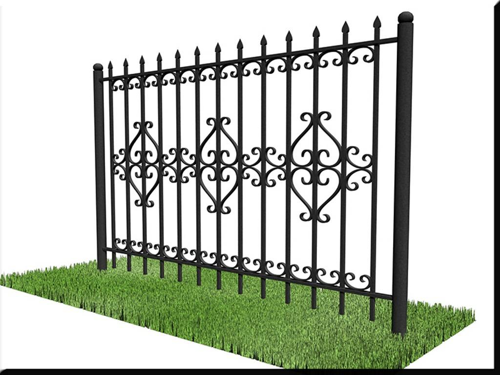 Забор решетка: пластиковый, металлический или деревянный