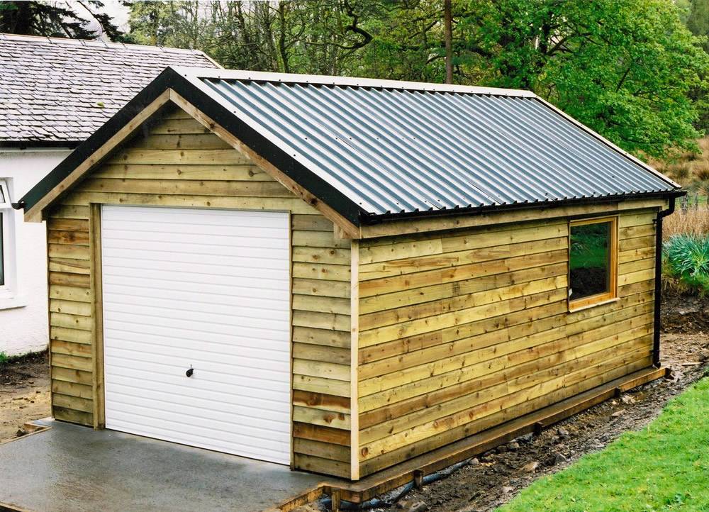 Как построить качественную крышу для гаража своими руками