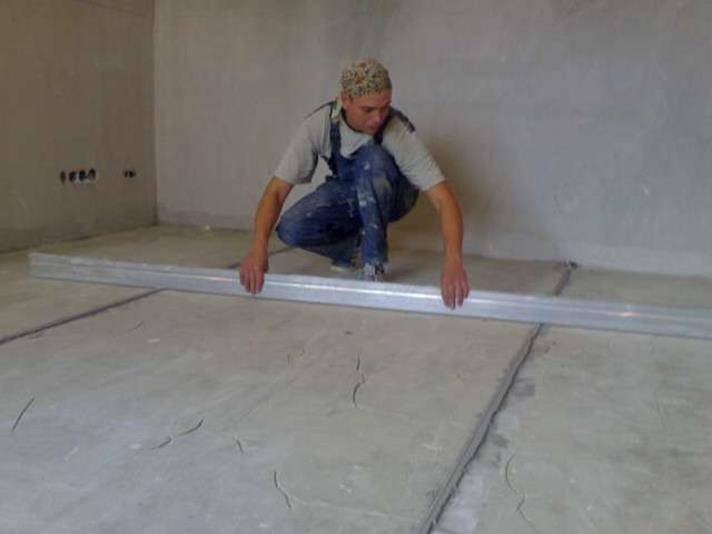 Как выровнять бетонный пол в гараже - пошаговая инструкция