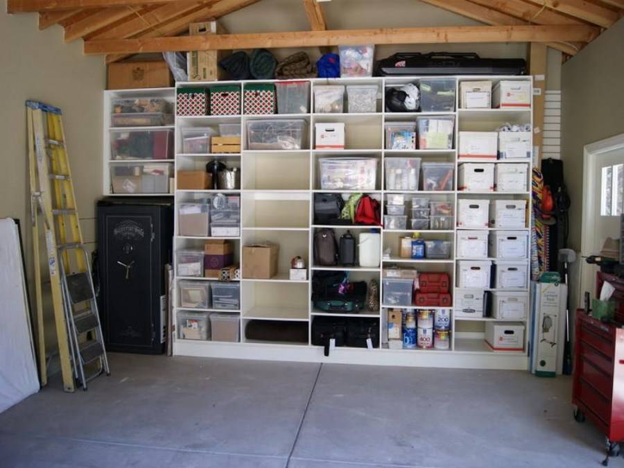 Как организовать хранение в гараже?